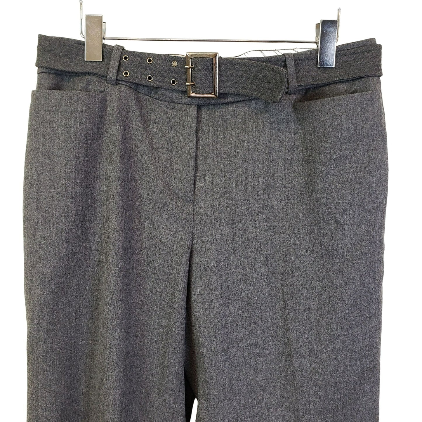 Talbots Wool Blend Signature Straight Trouser Pants Size 10