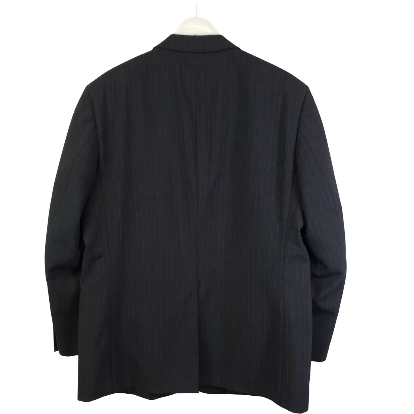 Statements Wool Blend 2 Button Pinstripe Suit Jacket Size 44R