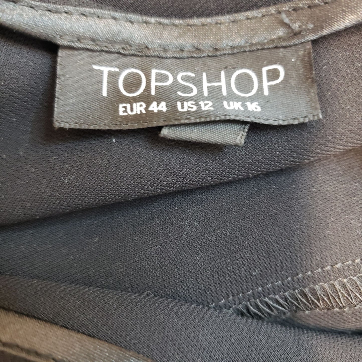 Topshop Tie Front Romper Size 12
