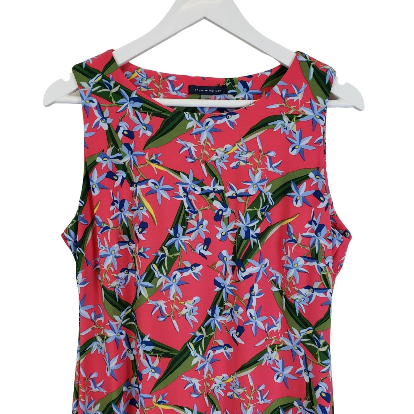 Tommy Hilfiger Floral Tropical Print Shift Dress Size 8