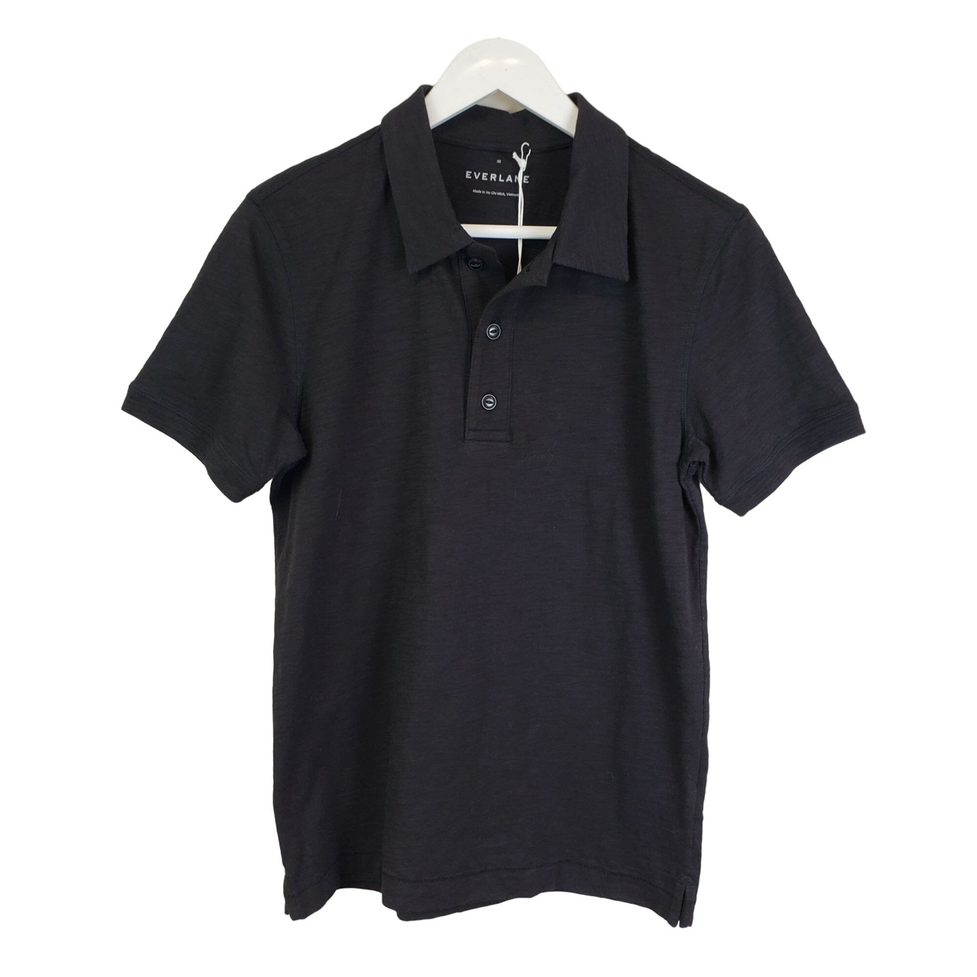 NWT Everlane Organic Premium Weight Slub Polo Shirt Size XS