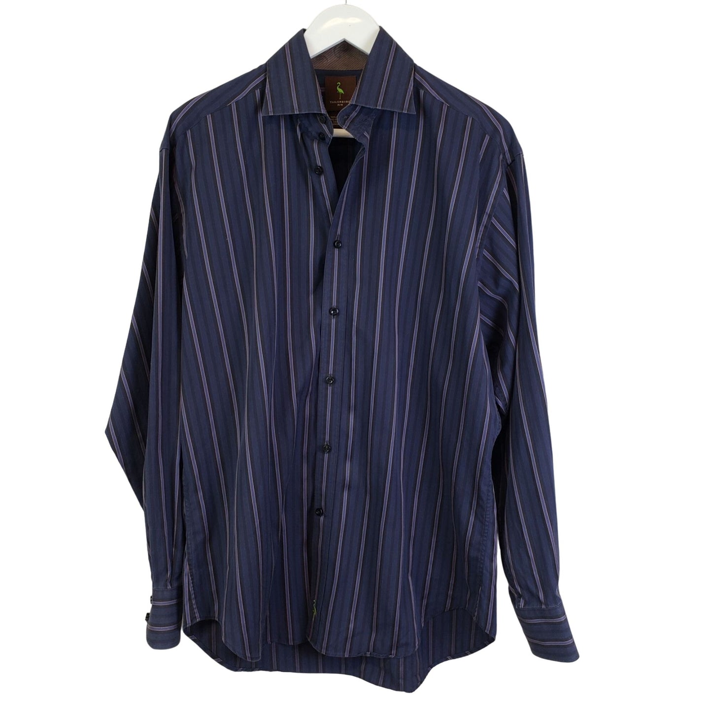 Tailorbyrd Striped Button Down Shirt Size Medium