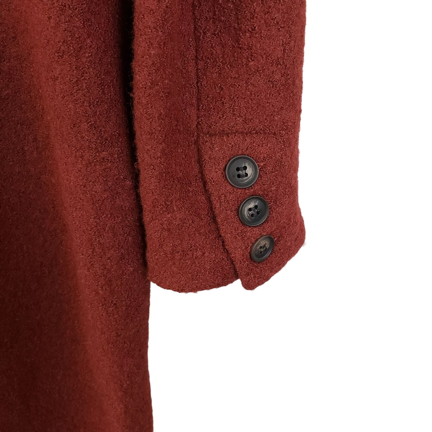 Rachel Zoe Wool Blend Marled Cardigan Shacket Sweater Size Small