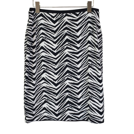 WHBM Zebra Print Pencil Skirt Size Small