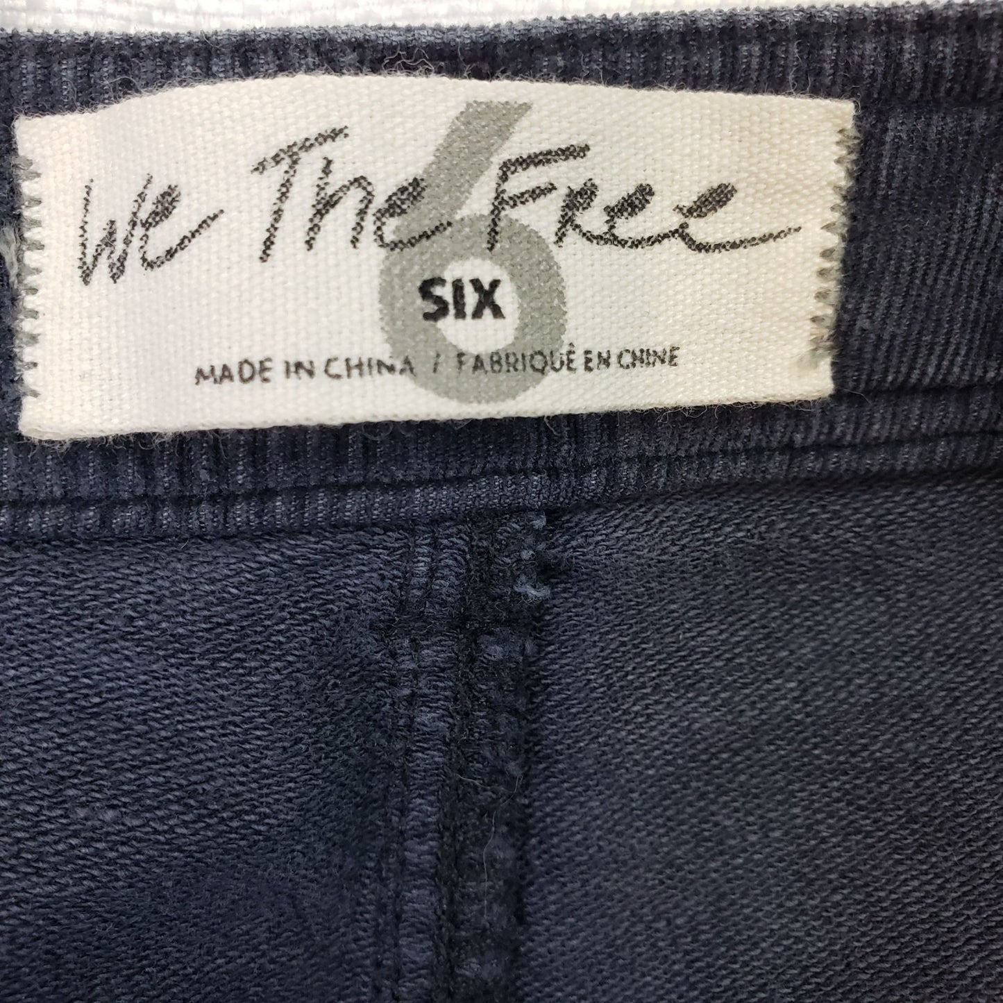 Free People We the Free Velvet High Rise Pants Size 6