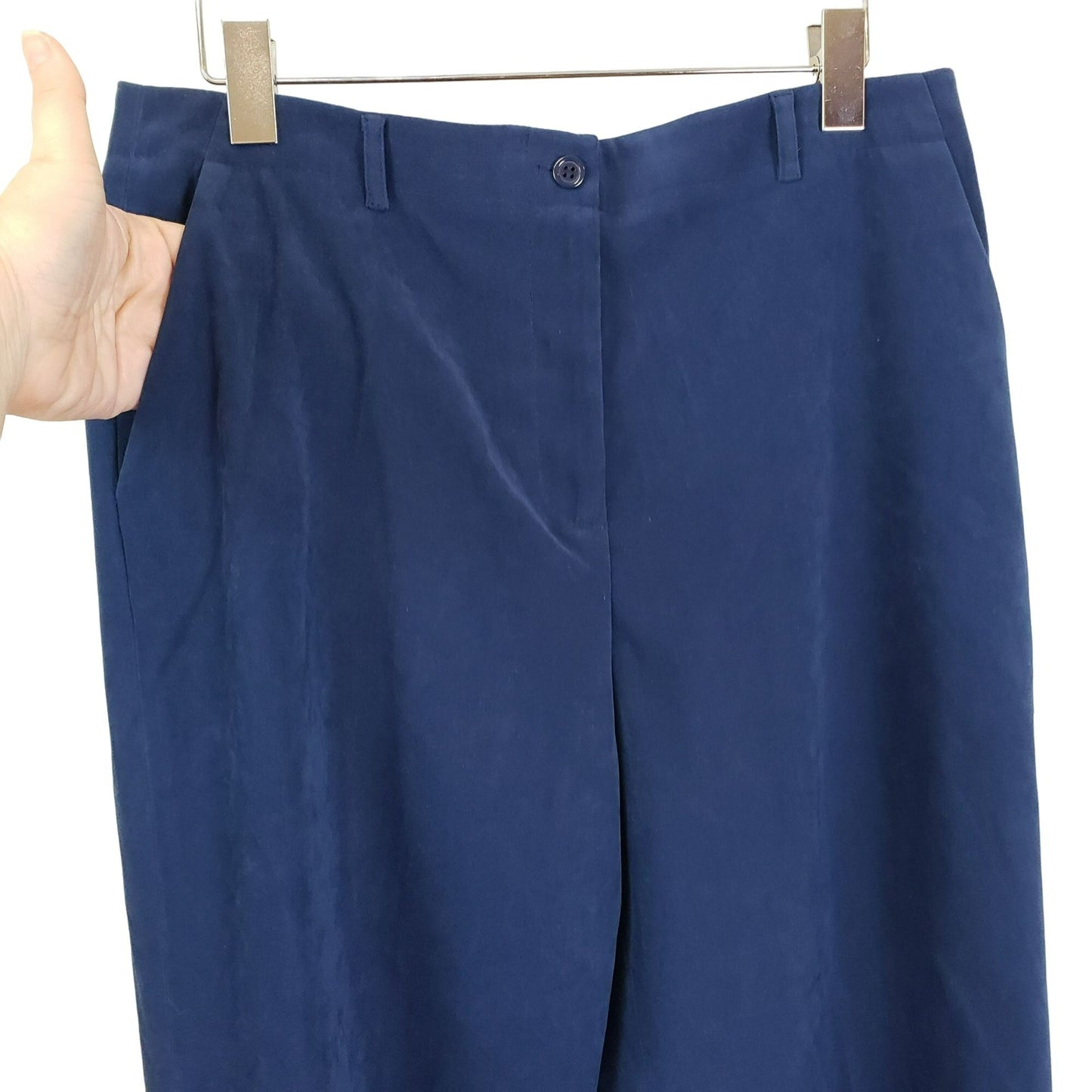 NWT Talbots Microfiber Stretch Trouser Pants Size 12