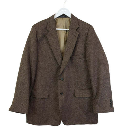 Stuart Hughes 100% Wool Blazer Jacket Sport Coat Size 42R