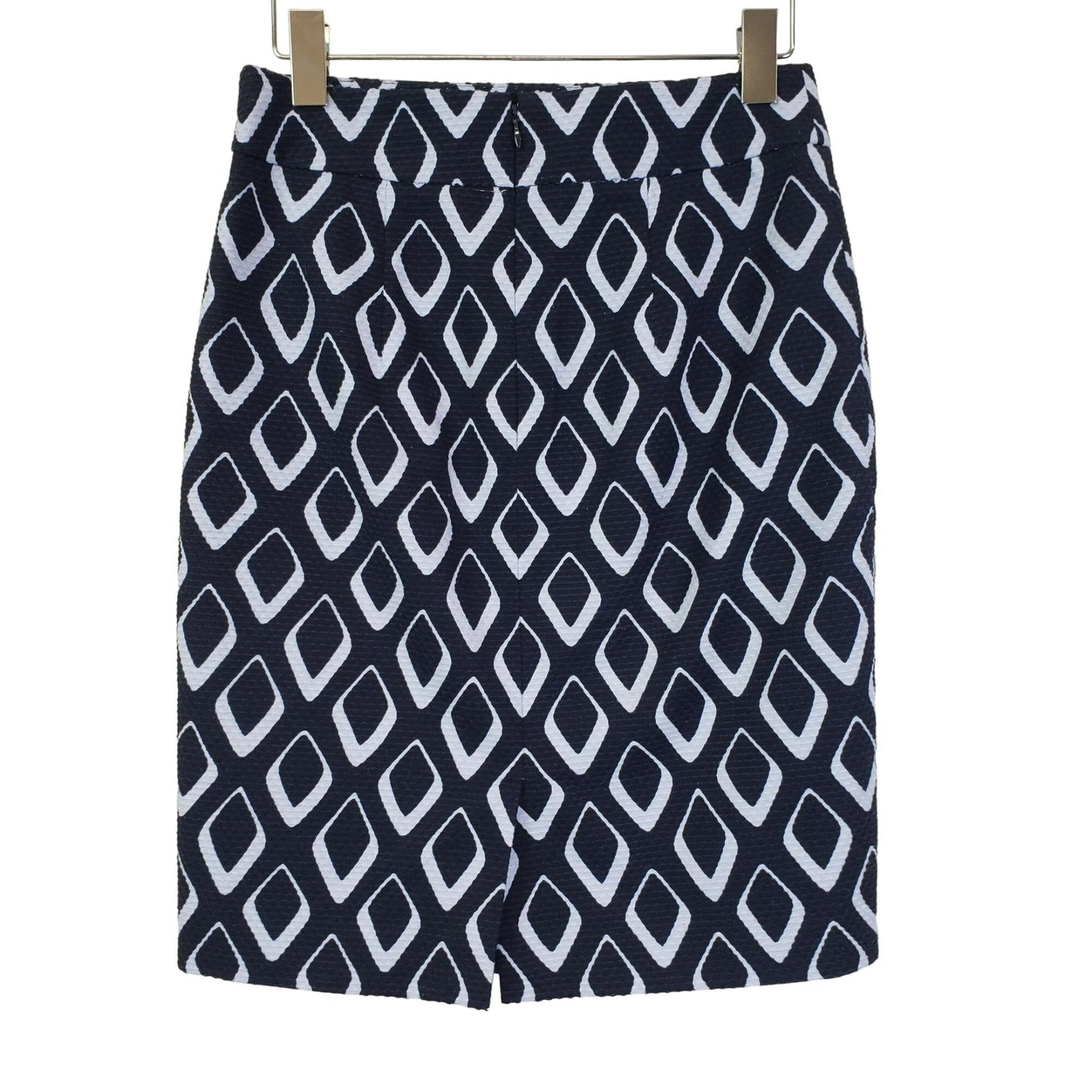 Ann Taylor Petite Diamond Pattern Pencil Skirt Size 2 Petite