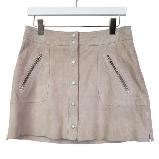 NWOT Blank NYC Suede Leather Mini Skirt Size 28