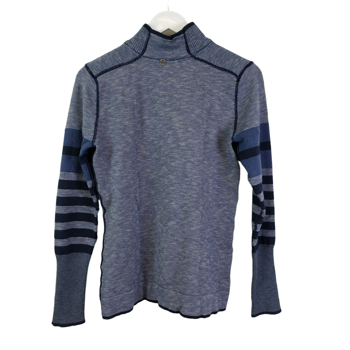 Prana Tellie Wool Blend Quarter Zip Activewear Sweater Size Small