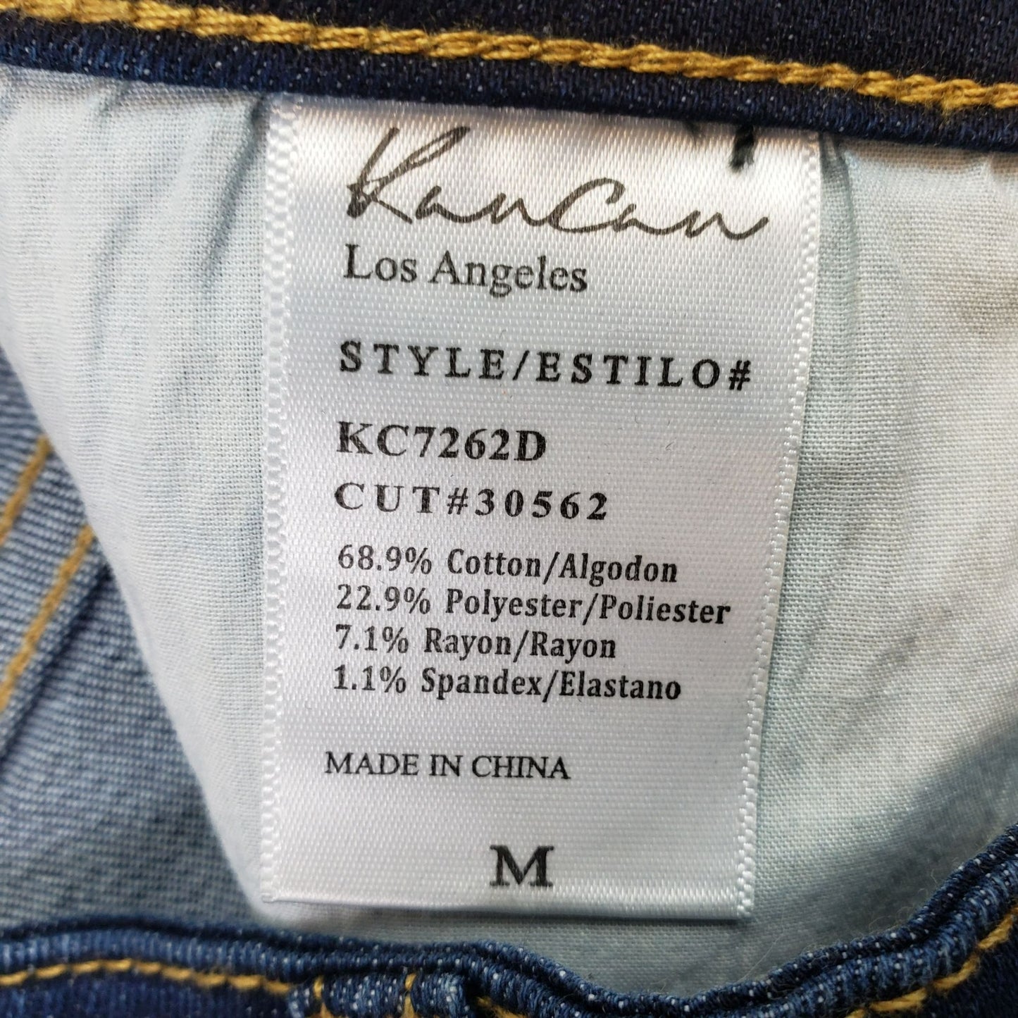 Kancan High Rise Cut-Off Jeans Shorts Size Medium