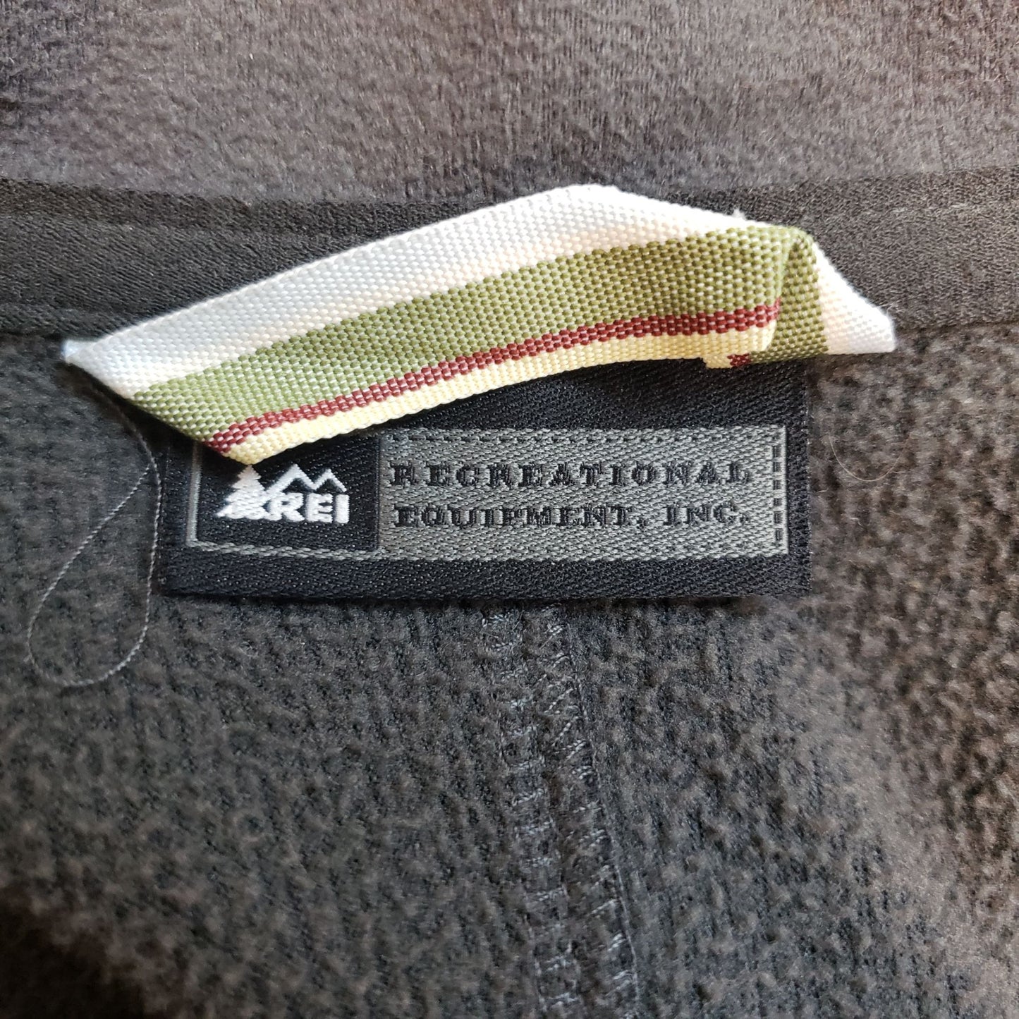 REI Polartec Fleece Lined Full Zip Activewear Jacket Size L/XL (est)