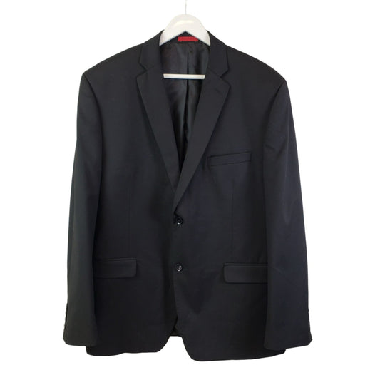 Alfani Slim Fit 2 Button Black Suit Sport Jacket Size 46R