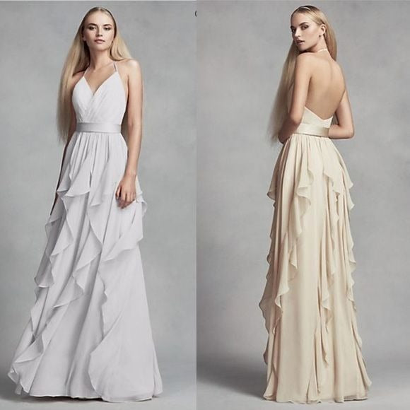 Vera Wang Chiffon Dress