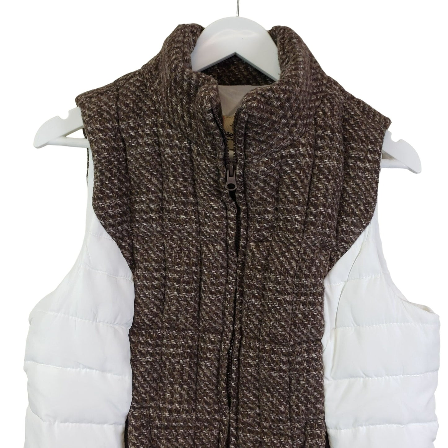 Ruff Hewn Wool Blend Puffer Vest Size Small