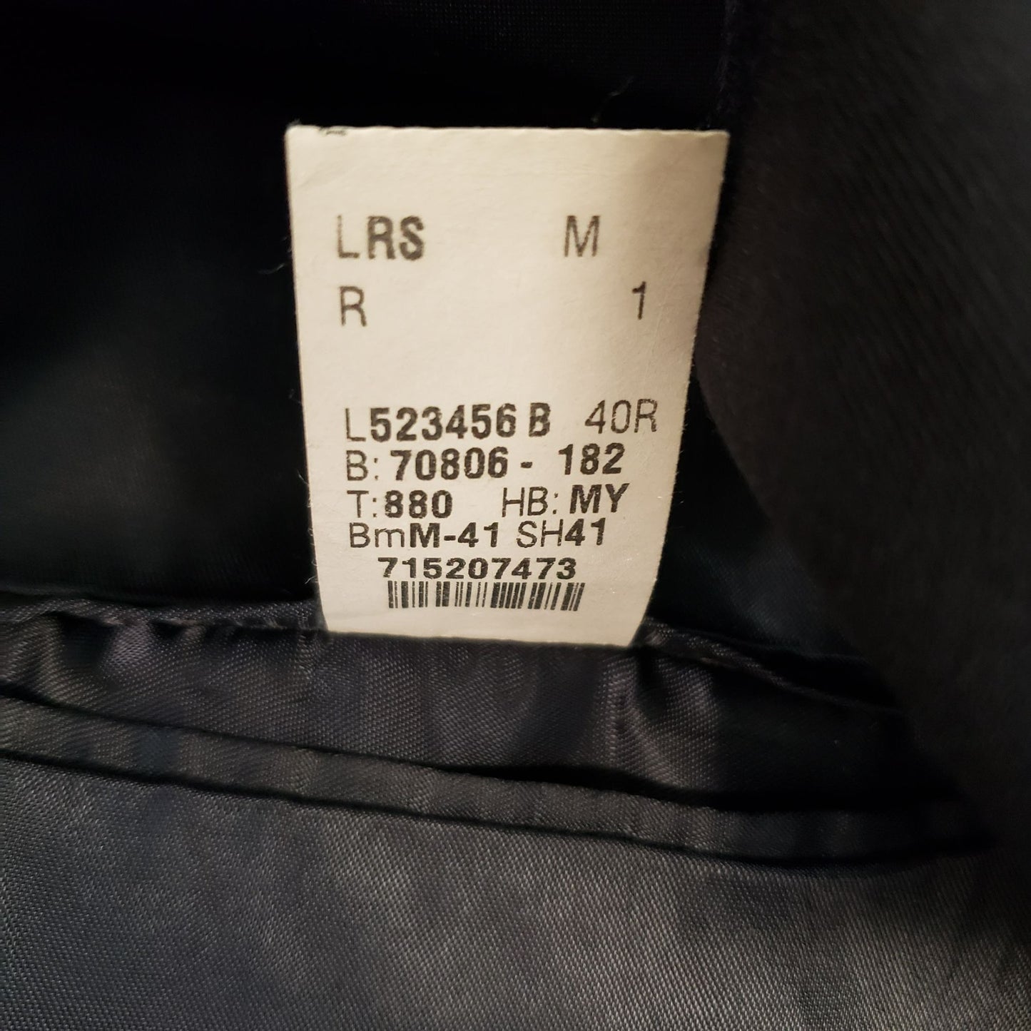 Calvin Klein 100% Wool 2- Button Suit Jacket