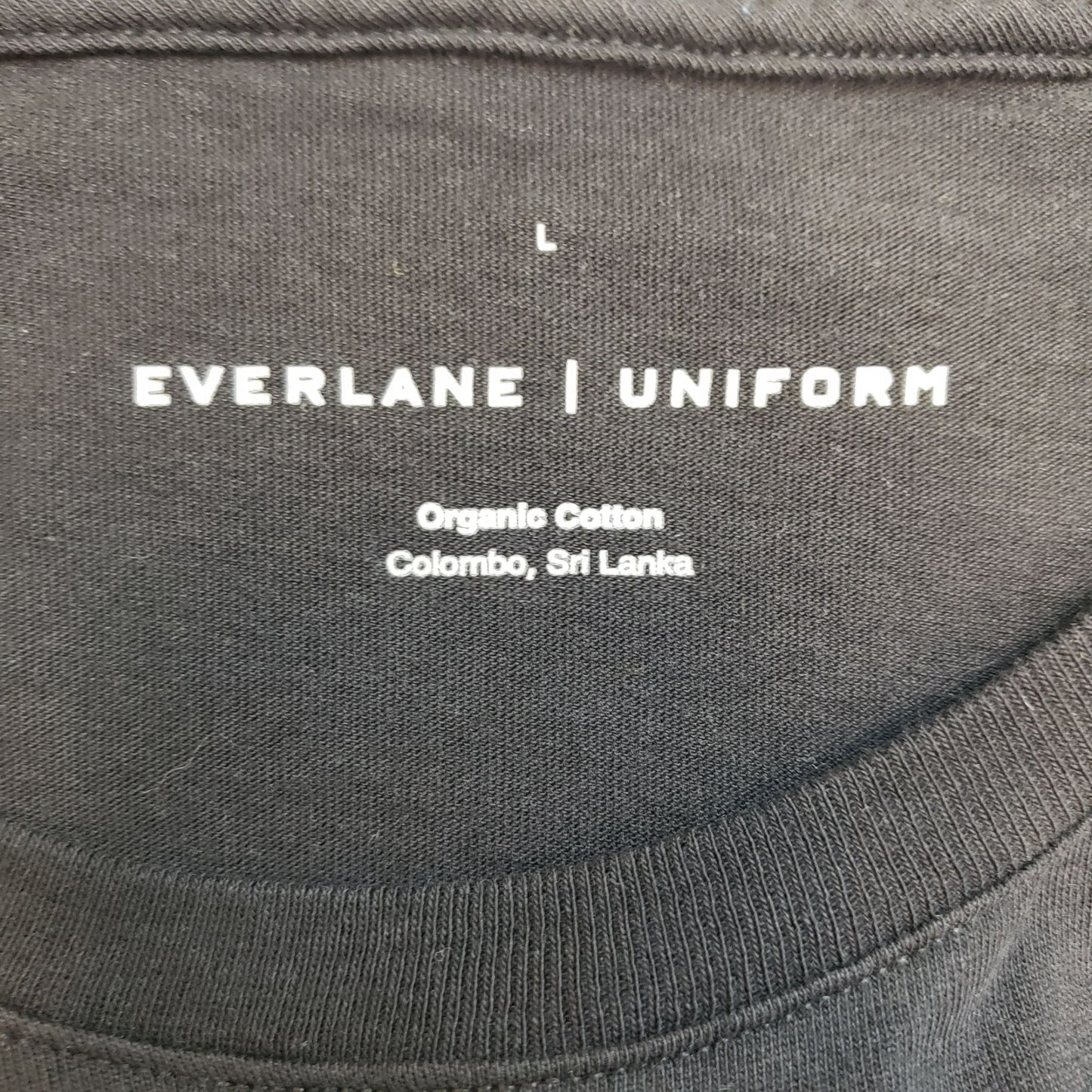 NWOT Everlane The Uniform Short Sleeve Tee Size Large