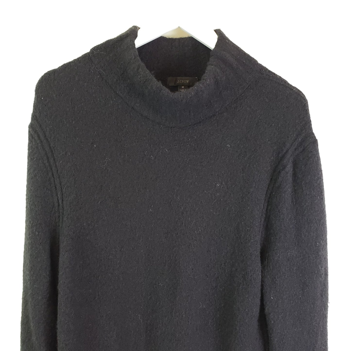 J. Crew Wool & Alpaca Blend Cowlneck Sweater Size Medium