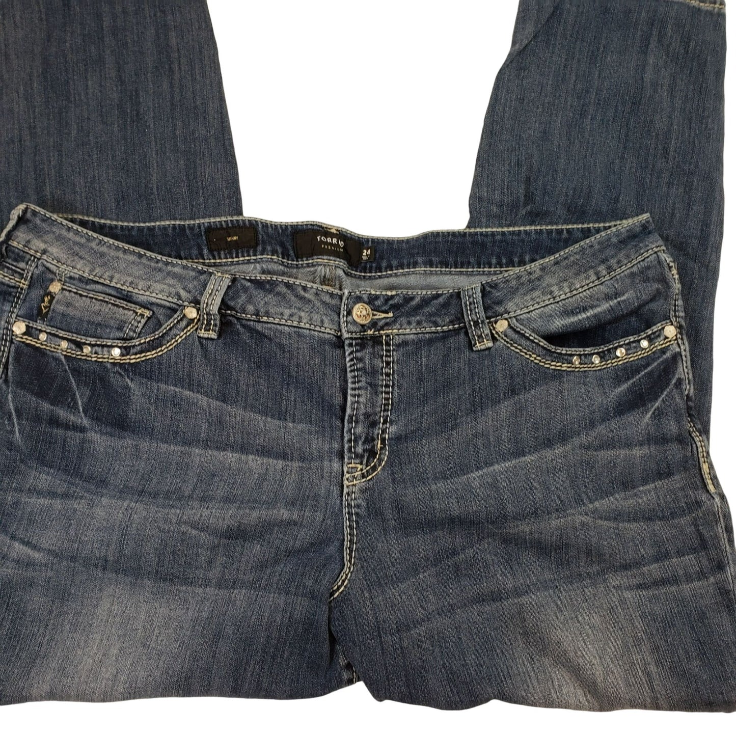 Torrid Premium Embellished Skinny Jeans Size 24
