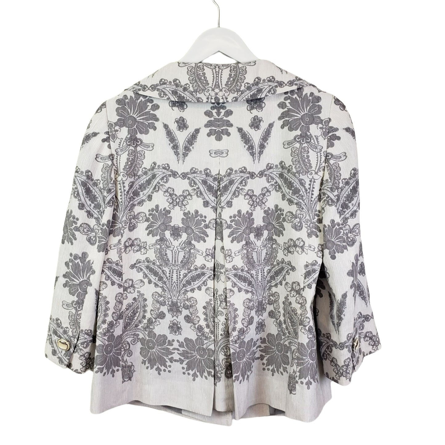 Loft Floral & Paisley Print Blazer Jacket Size 2