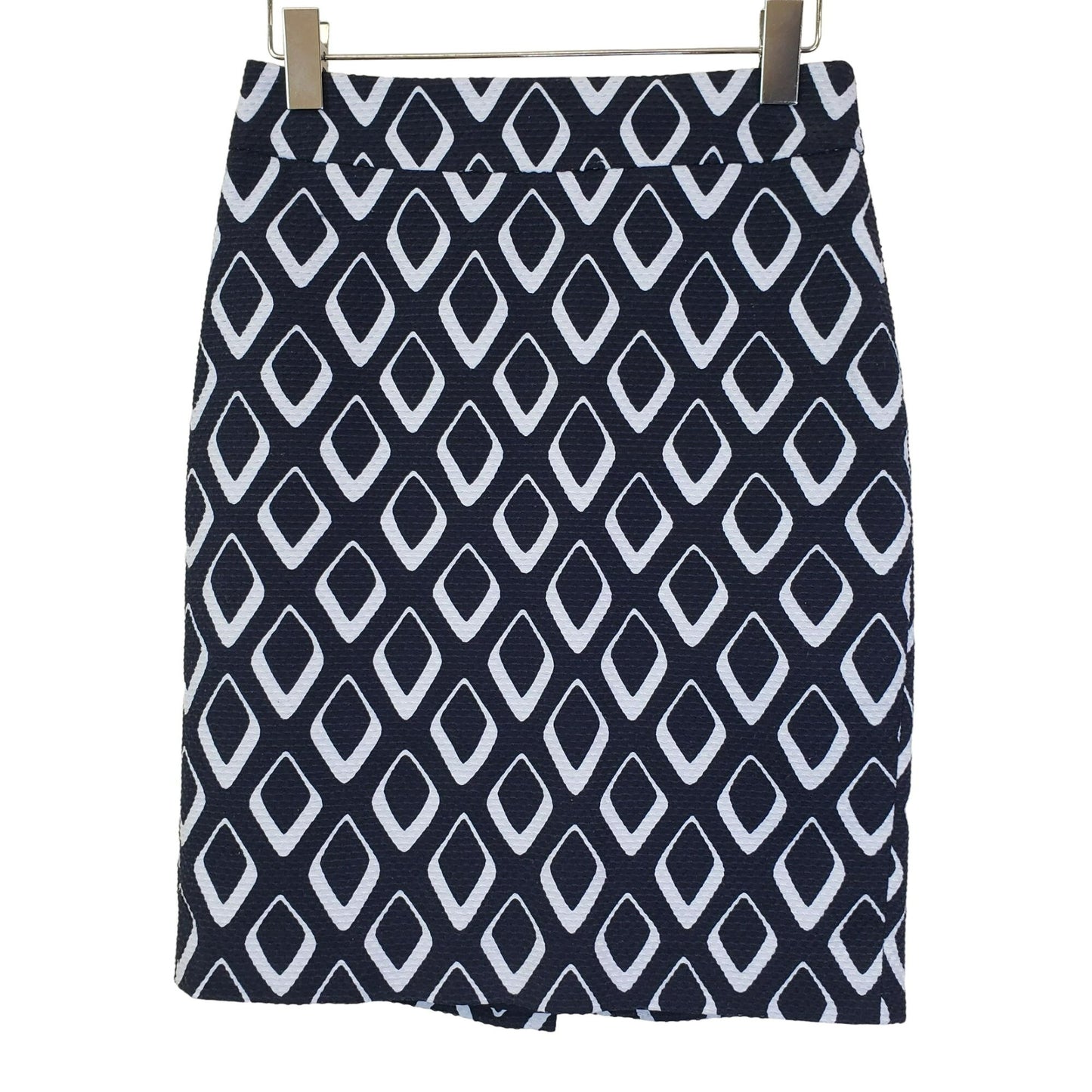 Ann Taylor Petite Diamond Pattern Pencil Skirt Size 2 Petite