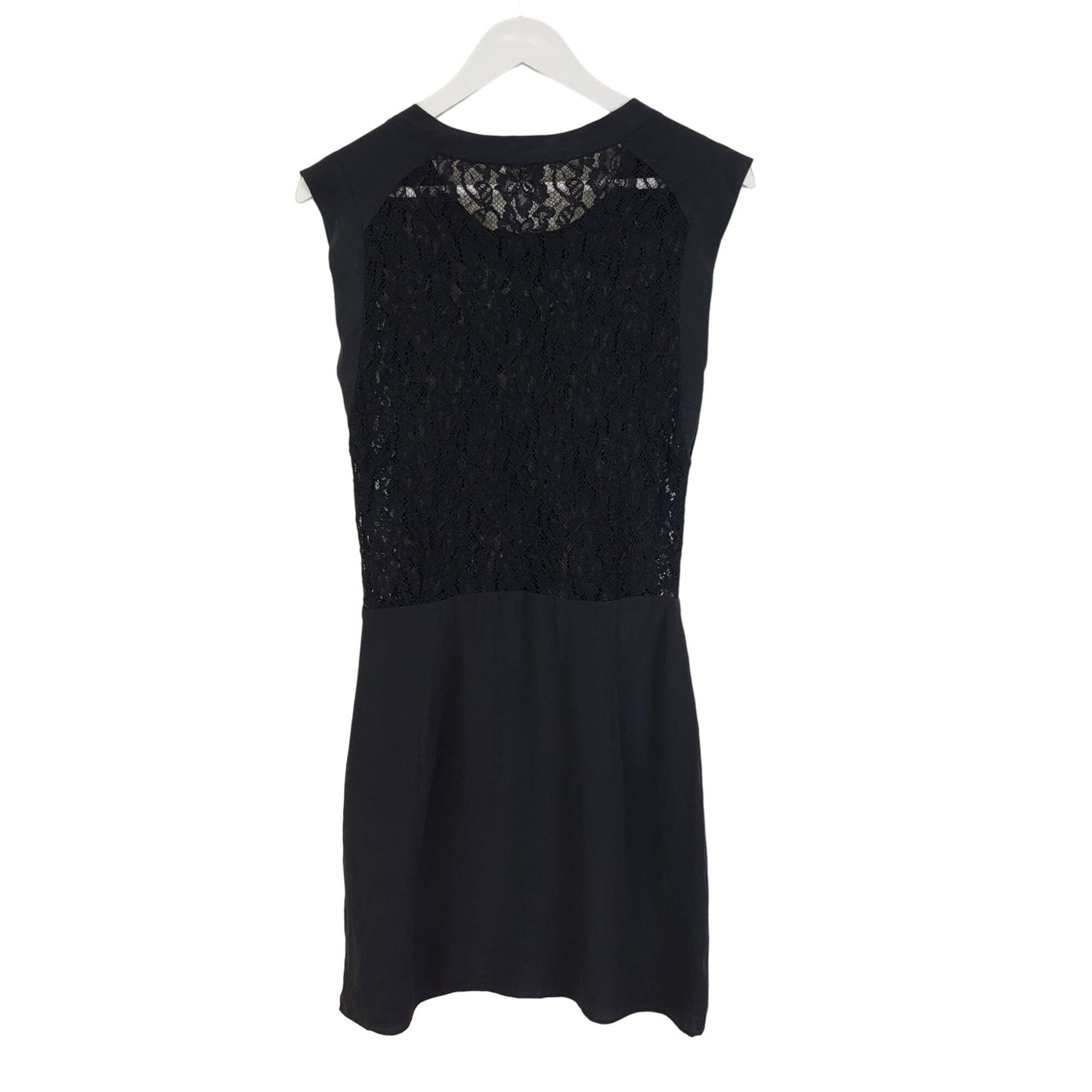 Aritzia Wilfred Silk Blend & Lace Mini Dress Size 4