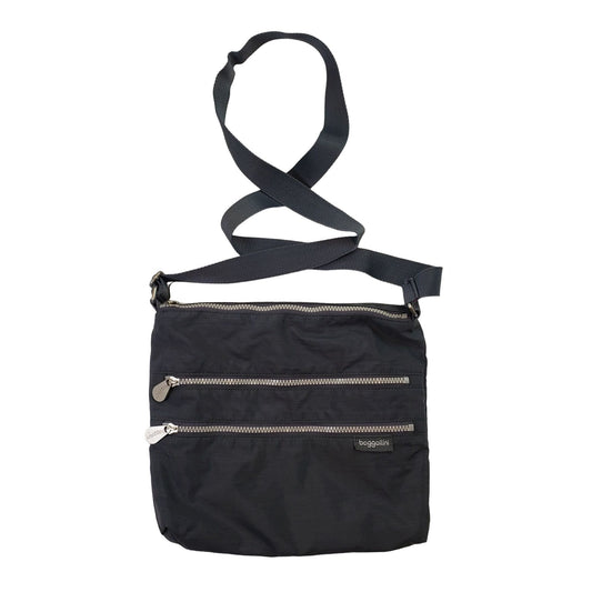 Baggallini Nylon Zipper Pocket Crossbody Bag