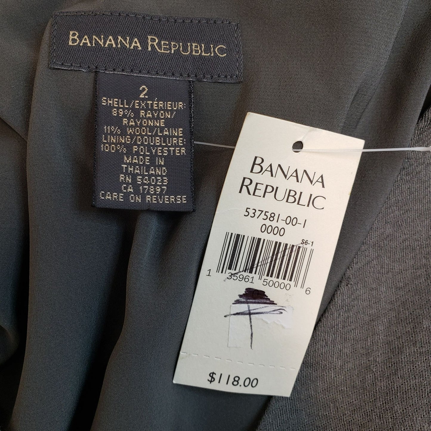 NWT Banana Republic Wool Blend Floral Shift Dress Size 2