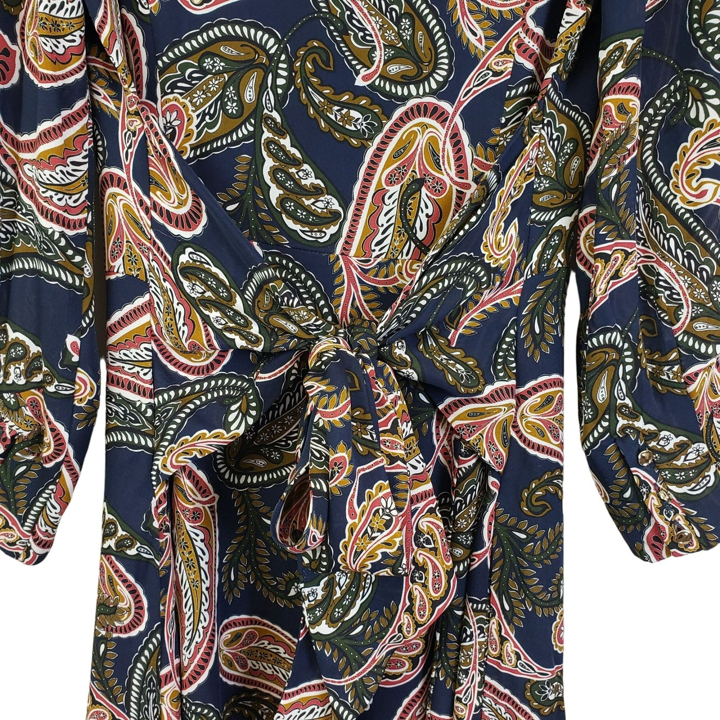 NWT Nicholas 100% Silk Noura Jaipur Paisley Print Maxi Dress in Midnight Size 4