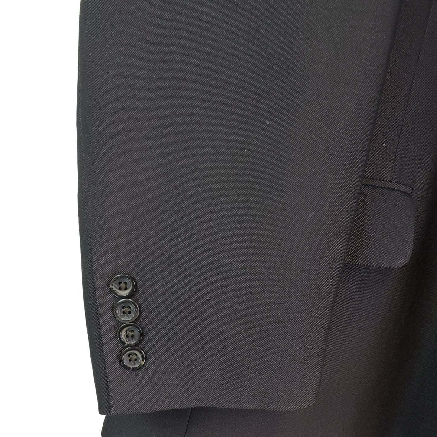 Statements Men's Dark Gray 2 Button Suit Jacket Size 44R
