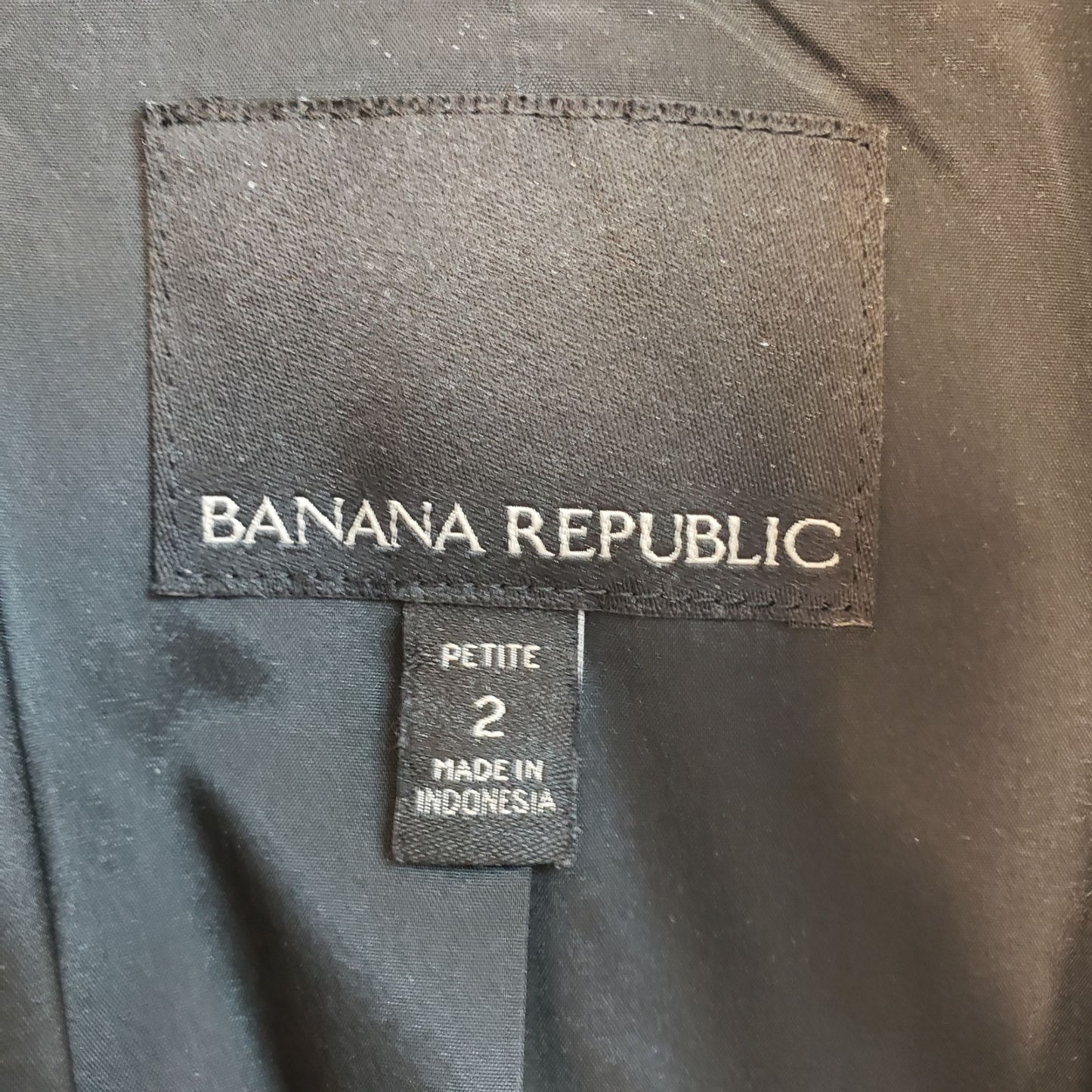 Banana Republic Aztec Print One Button Blazer Jacket Size 2 Petite