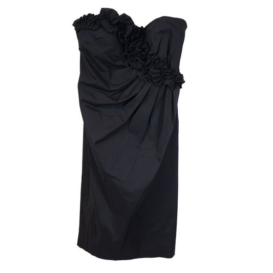 Maggy London Strapless Ruffle Embellished Cocktail Dress Size 8 (est)