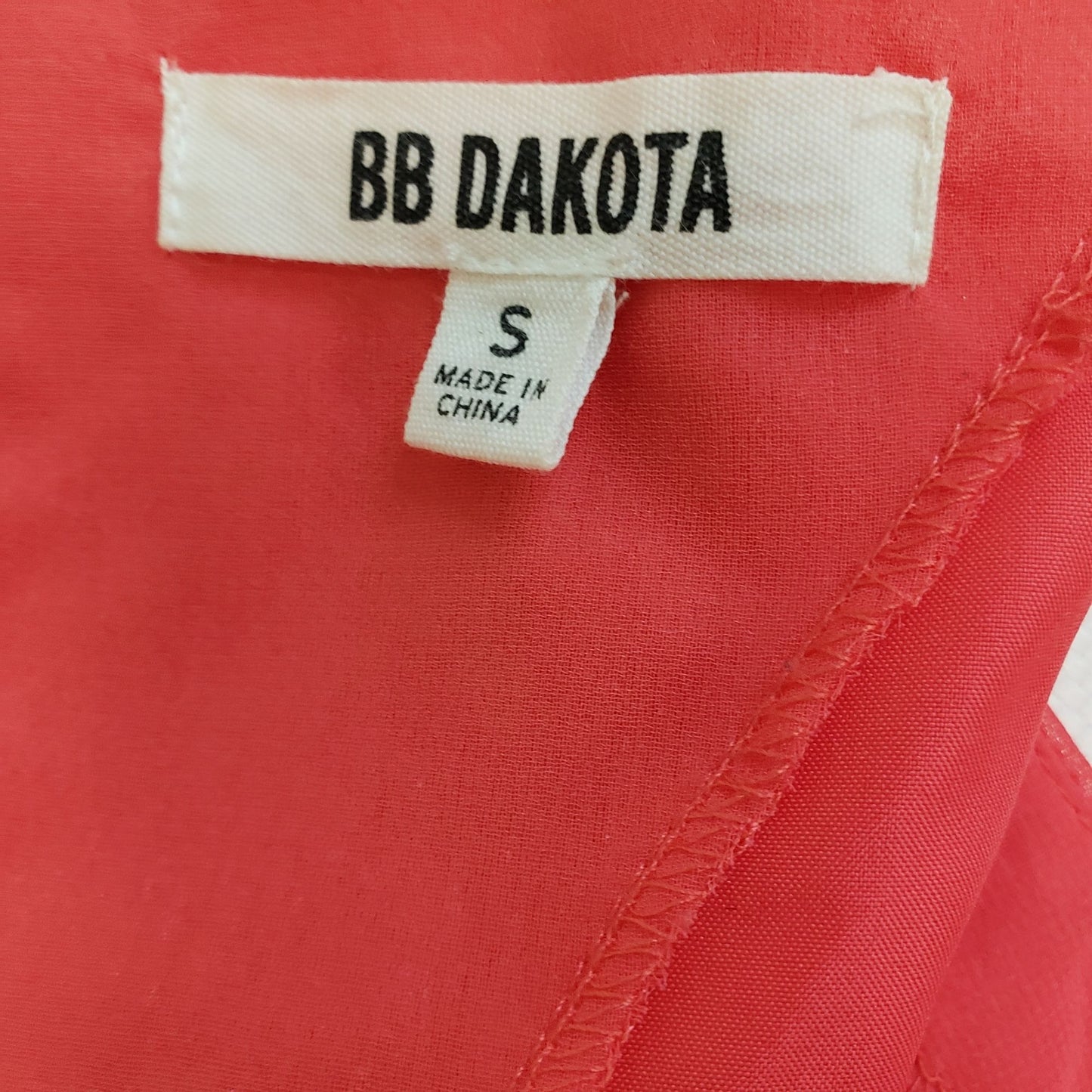 BB Dakota Pleated A-Line Mini Dress Size Small
