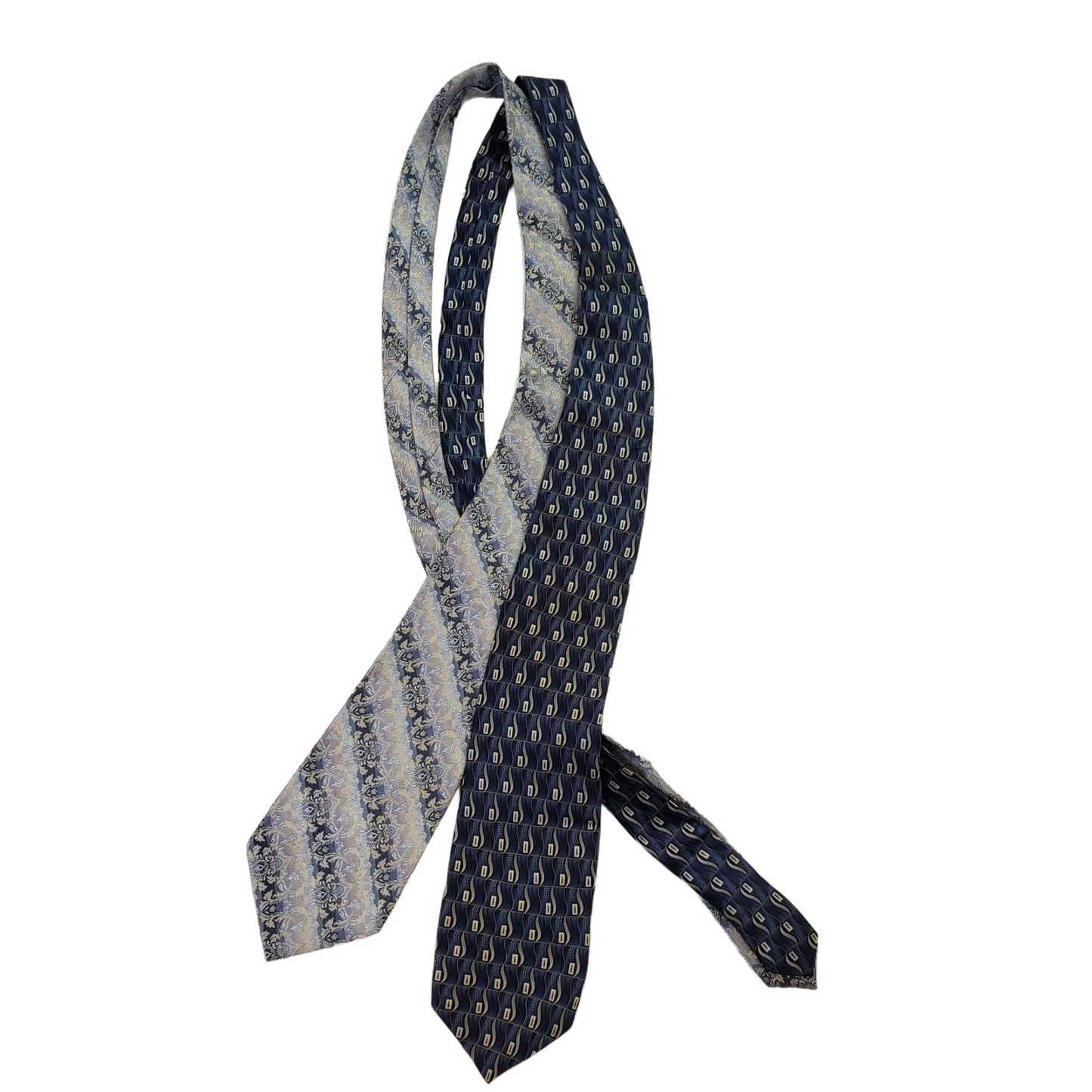 Bundle of 2 100% Silk Ties